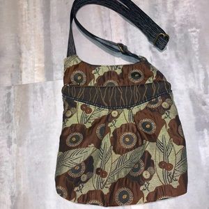 Maruca cross body tapestry bag